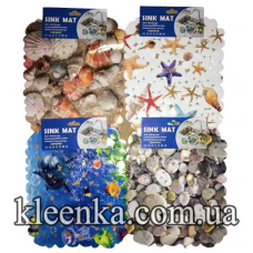 Килимок силіконовий для мийки - 061