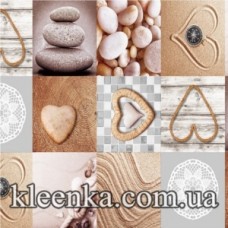 Клейонка щільна на флізеліновій основі 20м. Китай - K-5817-A