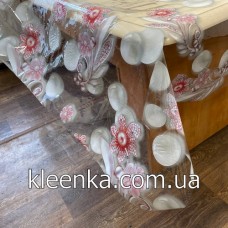 Клейонка силікон авангард 1.4 без основи прозора 30 м Китай - 5614-C