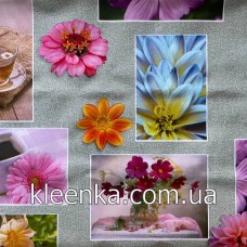 Клейонка Любава пвх на флізеліновій основі 25 м Китай - WF-5618-A