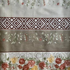 Клейонка Любава пвх на флізеліновій основі 25 м Китай - WF-6348-C