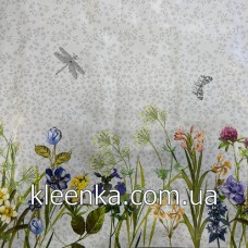 Клейонка Любава пвх на флізеліновій основі 25 м Китай - WF-6351-B