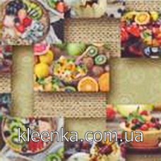 Клейонка Любава пвх на флізеліновій основі 25 м Китай - WF-6441-A