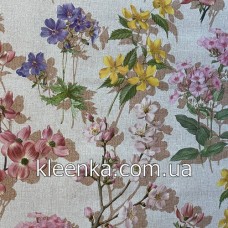 Клейонка Любава пвх на флізеліновій основі 25 м Китай - WF-6864-D