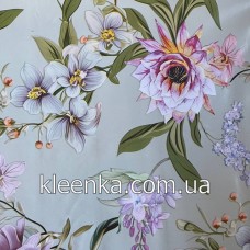 Клейонка Любава пвх на флізеліновій основі 25 м Китай - WF-6872-D