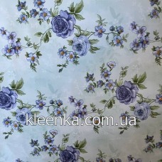Клейонка Любава пвх на флізеліновій основі 25 м Китай - WF-6923-C