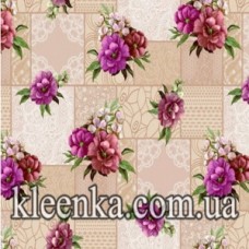 Клеёнка Любава пвх на флизелиновой основе 25 м Китай - WF-5156-A