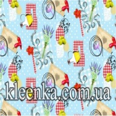 Клейонка Любава пвх на флізеліновій основі 25 м Китай - WF-5561-D