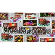 Клеёнка Любава пвх на флизелиновой основе 25 м Китай - WF-5287-A