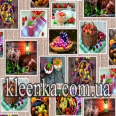 Клейонка Любава пвх на флізеліновій основі 25 м Китай - WF-5287-C