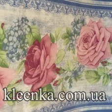 Клейонка Любава пвх на флізеліновій основі 25 м Китай - WF-4390-B