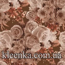 Клейонка Любава пвх на флізеліновій основі 25 м Китай - WF-4598-C