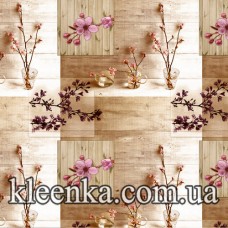 Клейонка Любава пвх на флізеліновій основі 25 м Китай - WF-4667-B