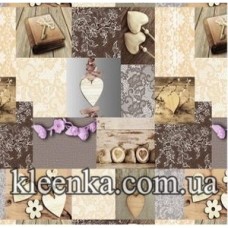 Клеёнка Любава пвх на флизелиновой основе 25 м Китай - WF-5123-C