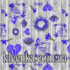 Клеёнка Любава пвх на флизелиновой основе 25 м Китай - WF-5231-A