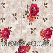 Клейонка Любава пвх на флізеліновій основі 25 м Китай - WF-5407-B