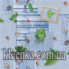 Клейонка Любава пвх на флізеліновій основі 25 м Китай - WF-5781-C