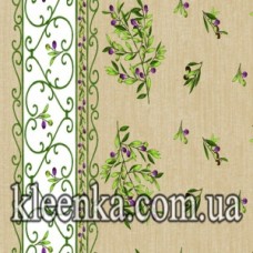 Клейонка Любава пвх на флізеліновій основі 25 м Китай - WF-5885-C