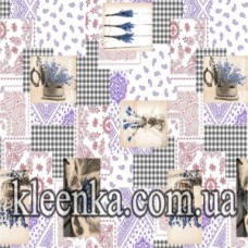 Клейонка Любава пвх на флізеліновій основі 25 м Китай - WF-5890-C