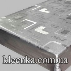 Клейонка ПВХ Метал на тканинній основі Любава 20 м - SX-6157-G