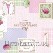 Клейонка Модерно на флізеліновій основі 20м Туреччина - 6242-01