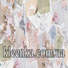 Клейонка Модерно на флізеліновій основі 20м Туреччина - 6110-01