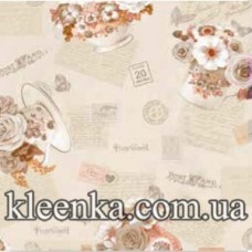 Клейонка Модерно на флізеліновій основі 20м Туреччина - 6232-02